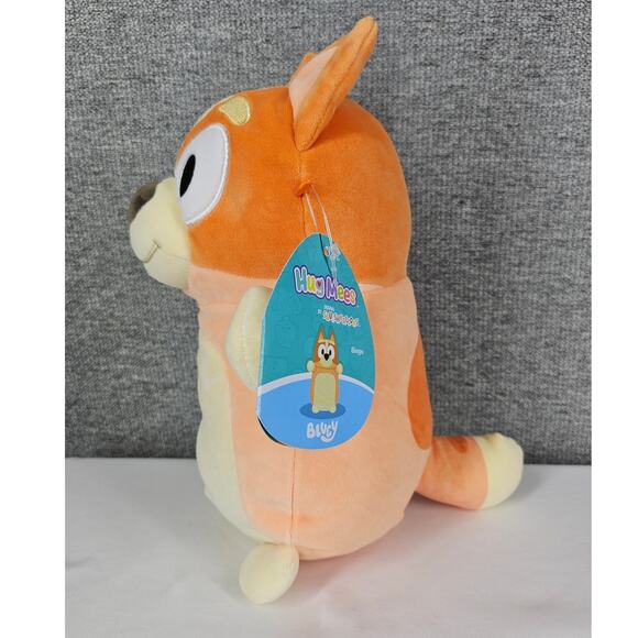 SQUISHMALLOWS BLUEY BINGO HUGMEES ULTRA-SOFT PLUSH 10" OFFICIAL JAZWARES - Picture 3 of 9